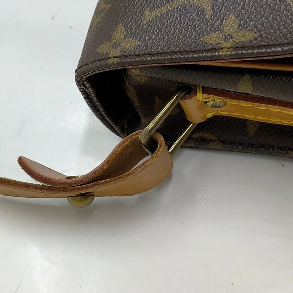 Authentic Louis Vuitton Cartouchiere MM Brown Monogram Shoulder Bag mn630-112725 - Picture 6 of 16